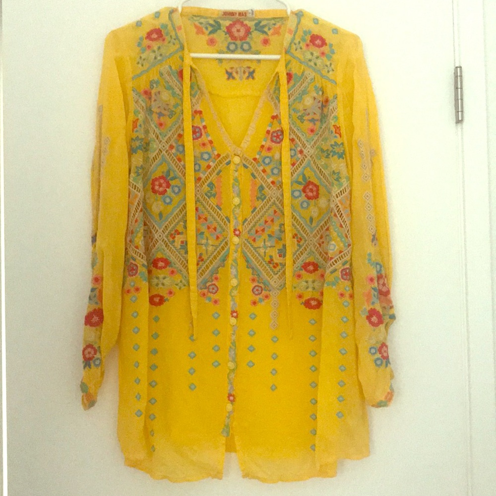 JOHNNY WAS Arges Blouse!